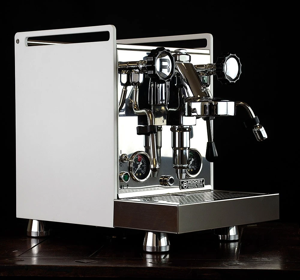 Rocket Mozzafiato Cronometro R Weiß - 2-Kreis Maschine - PID-Steuerung - Shottimer 5 Rocket Mozzafiato Cronometro R Weiß - 2-Kreis Maschine - PID-Steuerung - Shottimer – Bild 3