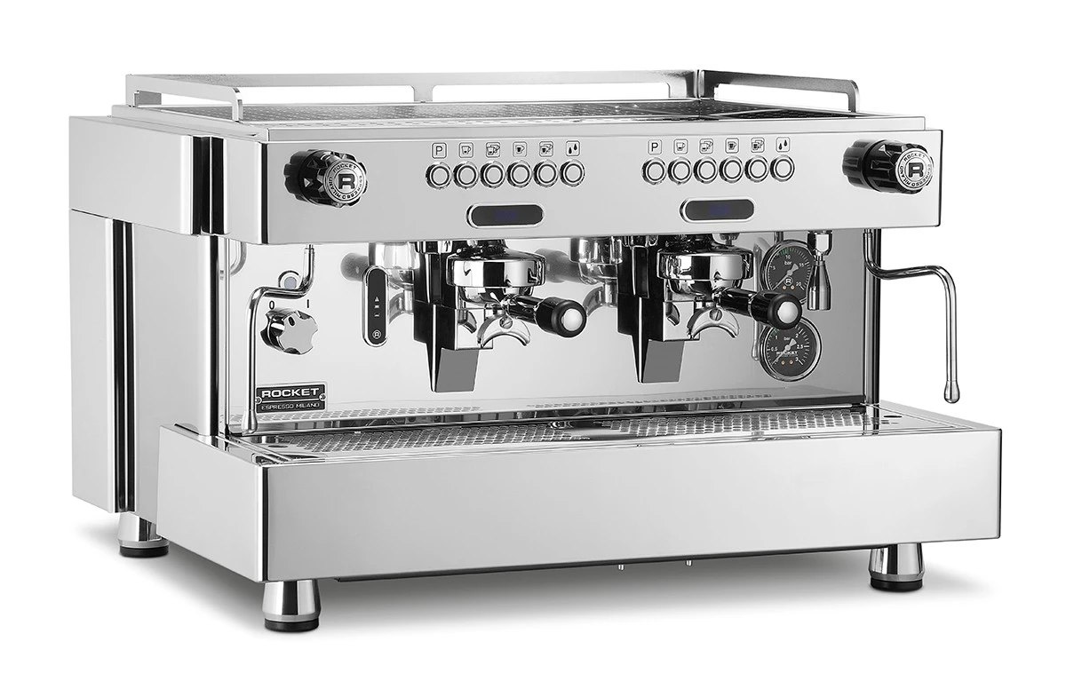 Rocket RE A2 Siebträger Profi Barista Espressomaschine 2-gruppig Mit Shottimer 5 Rocket RE A2 Siebträger Profi Barista Espressomaschine 2-gruppig Mit Shottimer – Bild 3
