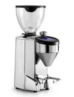 AKTION Rocket Fausto Touch 65 Espressomühle - Chrom Poliert -Eureka Verkaufs Shop Rocket Fausto Touch Muhle chrom mit neuem Display 1280x1280