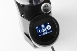 AKTION Rocket Fausto Touch 65 Espressomühle - Matt Schwarz -Eureka Verkaufs Shop Rocket Fausto Touch Muhle chrom mit neuem voll digitalem Display 1280x1280 1