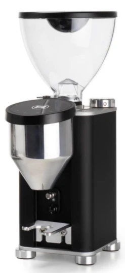 Rocket Giannino Espressomühle - Schwarz/inox - 55mm -Eureka Verkaufs Shop Rocket Giannino Espressomuhle Seitlich 1280x1280