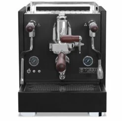 Torre Teresina Nussholz Mit Rotationspumpe In Schwarz - Zweikreiser