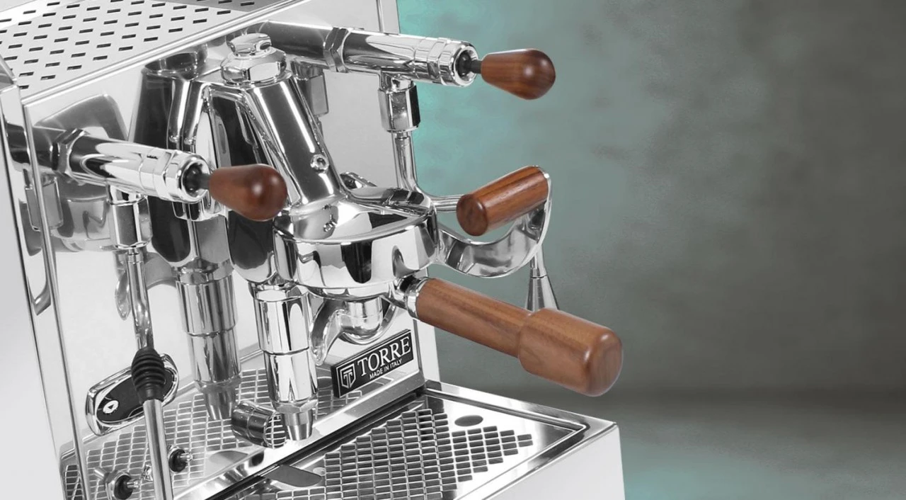 Torre Mariuccia Nussholz Mit Rotationspumpe - Dualboiler 5 Torre Mariuccia Nussholz Mit Rotationspumpe - Dualboiler – Bild 3