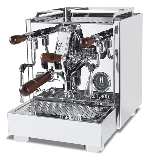 Torre Mariuccia Nussholz Mit Rotationspumpe - Dualboiler 3 Torre Mariuccia Nussholz Mit Rotationspumpe - Dualboiler