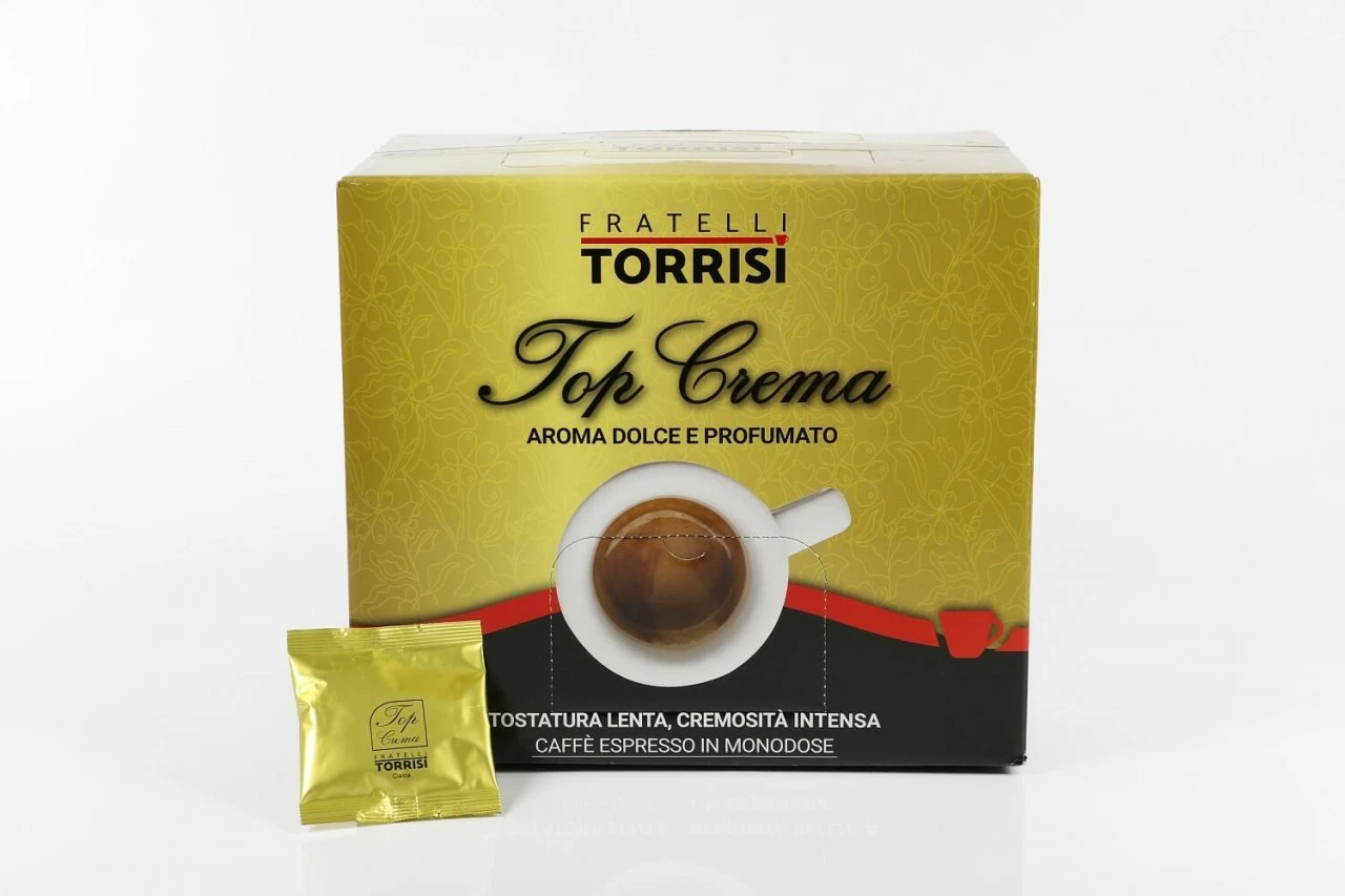 Torrisi Espresso TOP CREMA ESE Pads 150 Stück 3 Torrisi Espresso TOP CREMA ESE Pads 150 Stück