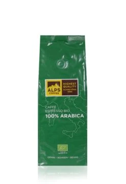 ALPS COFFEE Bio Espresso 500g Bohnen IT-BIO-006