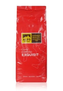 ALPS COFFEE Exquisit Espresso Kaffee 1kg Bohnen