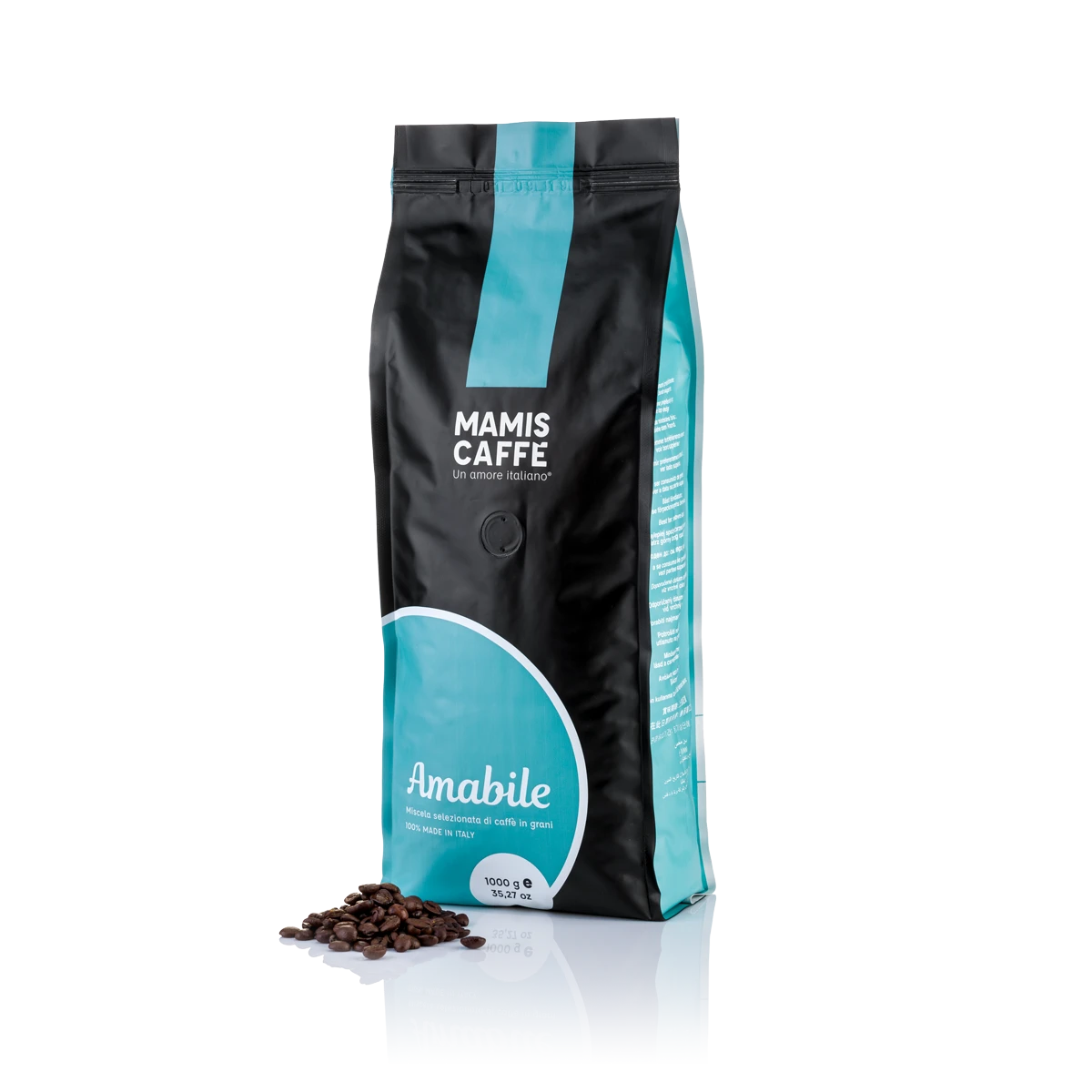 Mamis Caffe Amabile - Espresso - 1kg Bohnen 3 Mamis Caffe Amabile - Espresso - 1kg Bohnen
