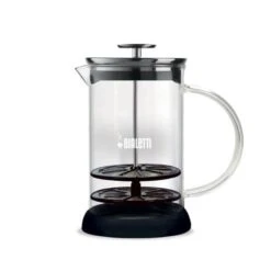 Bialetti Manueller Milchaufschäumer Cappuccinatore Aus Glas 1L