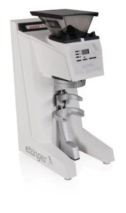 Etzinger EtzMax Light T Weiss Kaffeemühle, 200g Hopper -Eureka Verkaufs Shop etzinger etzmax light t weiss kaffeemuehle 200g hopper seitlich 1280x1280