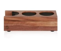 Eureka Walnussholz Tamperstation Mit Zwei Plätzen -Eureka Verkaufs Shop eureka walnussholz tamperstation mit zwei plaetzen seitlich 1280x1280