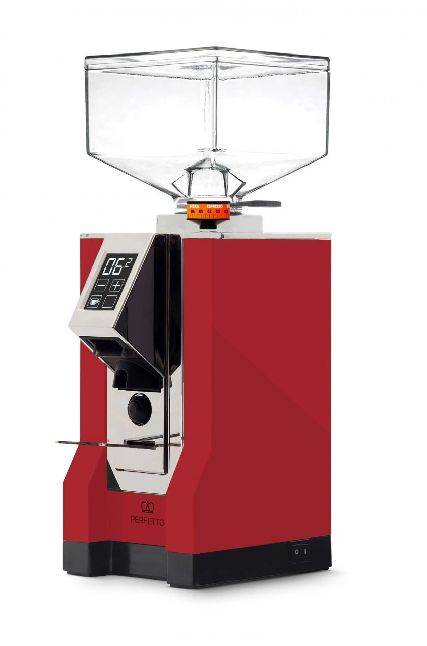 Eureka MIGNON PERFETTO Espressomühle - Ferrari Rot 16CR - Timer Für 1 U. 2 Tassen - 5 Jahre Garantie 3 Eureka MIGNON PERFETTO Espressomühle - Ferrari Rot 16CR - Timer Für 1 U. 2 Tassen - 5 Jahre Garantie