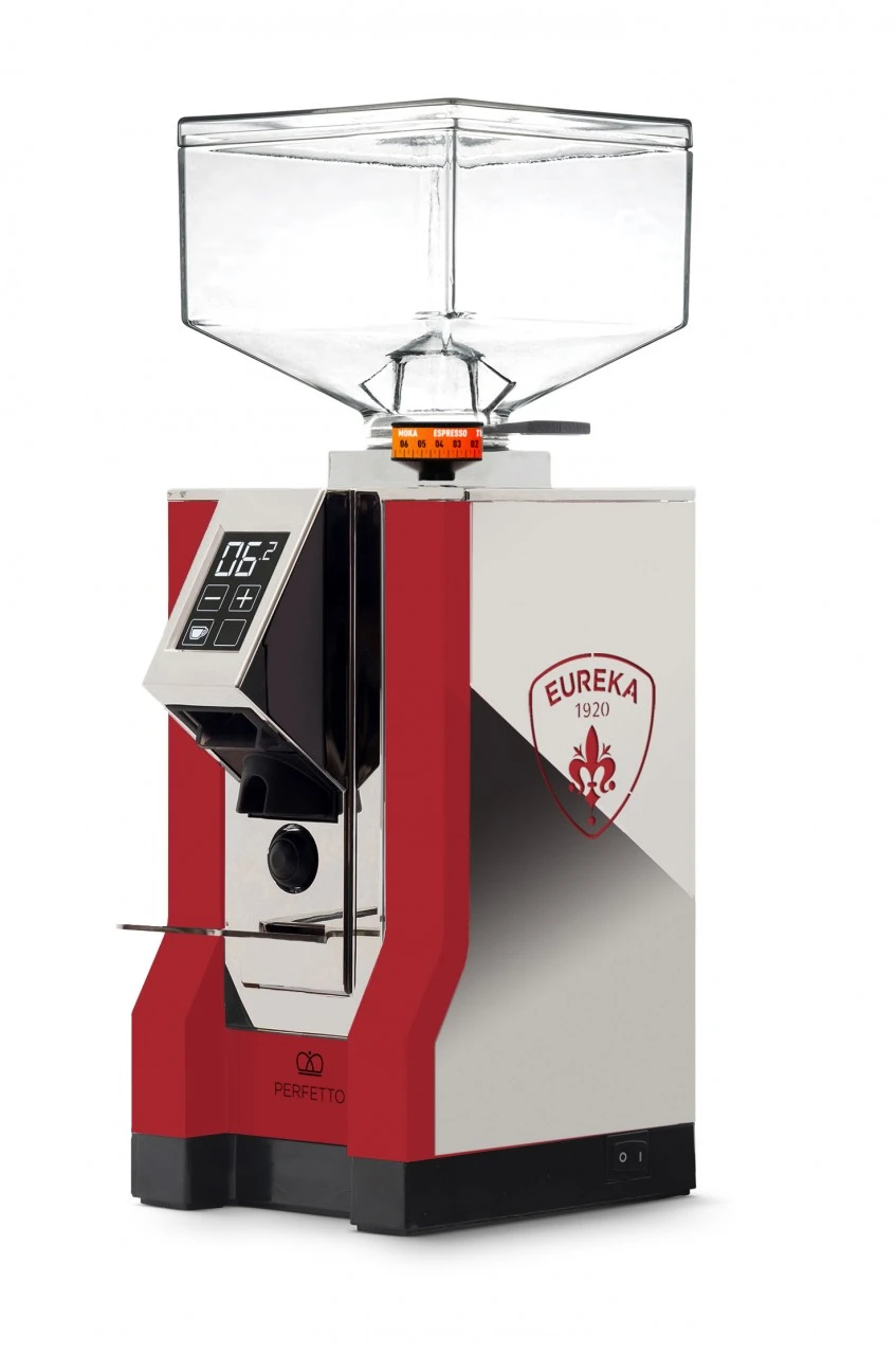 Eureka MIGNON PERFETTO Espressomühle - Ferrari Rot 17NX - Timer Für 1 Und 2 Tassen - 5 Jahre 3 Eureka MIGNON PERFETTO Espressomühle - Ferrari Rot 17NX - Timer Für 1 Und 2 Tassen - 5 Jahre