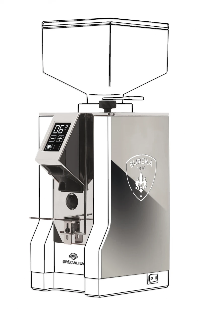 Eureka NEW MIGNON 17NX Inox Cover 3 Eureka NEW MIGNON 17NX Inox Cover