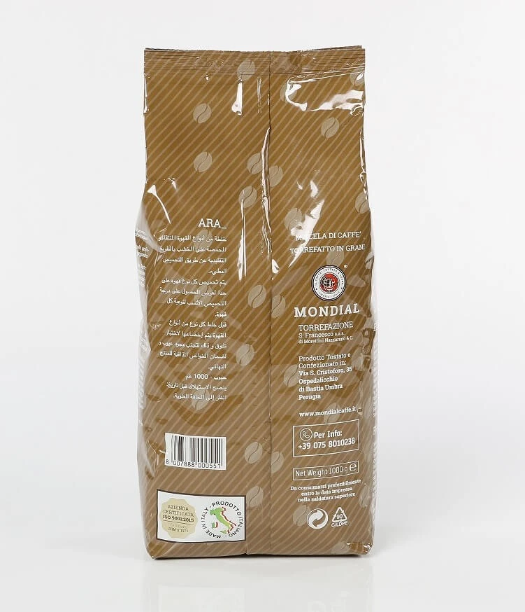 Mondial Gran Gusto Espressobohnen - 1kg - Holzröstung 4 Mondial Gran Gusto Espressobohnen - 1kg - Holzröstung – Bild 2