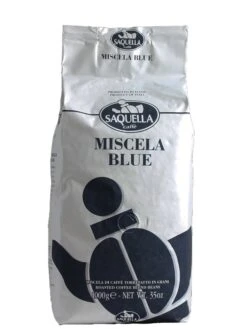 Saquella Espresso Miscela Blue 1kg Bohnen