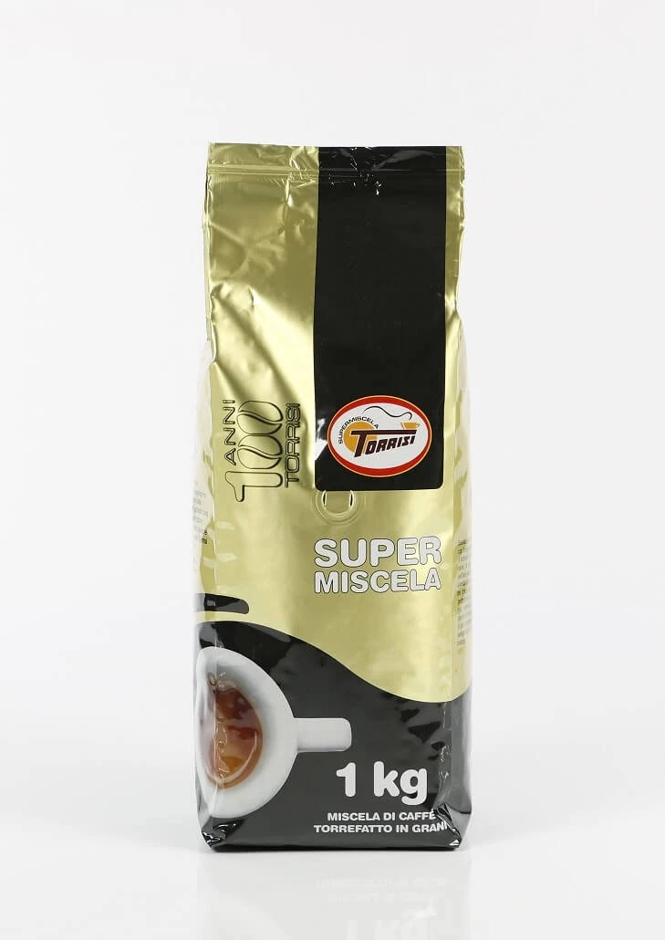 Torrisi Espresso Supermiscela 1kg Bohnen 4 Torrisi Espresso Supermiscela 1kg Bohnen – Bild 2