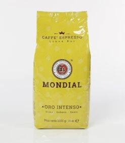 Mondial Oro Intenso Espressobohnen - 1kg - Holzröstung