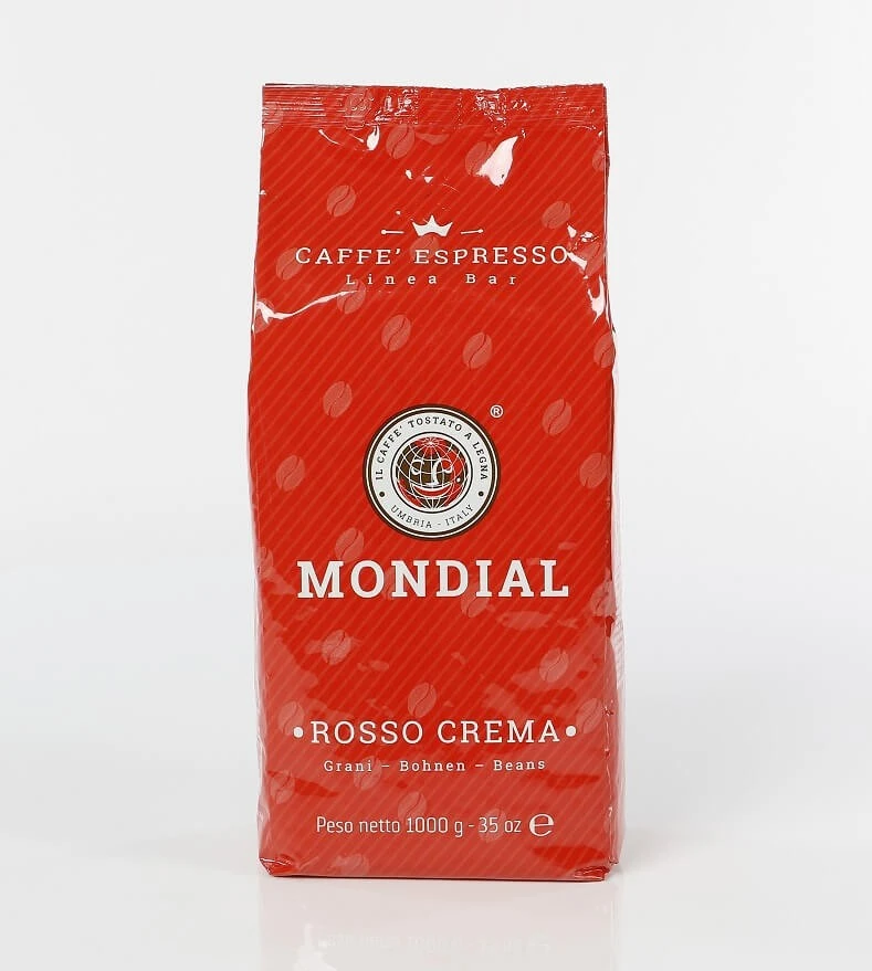 Mondial Rosso Crema Espressobohnen - 1kg - Holzröstung 3 Mondial Rosso Crema Espressobohnen - 1kg - Holzröstung